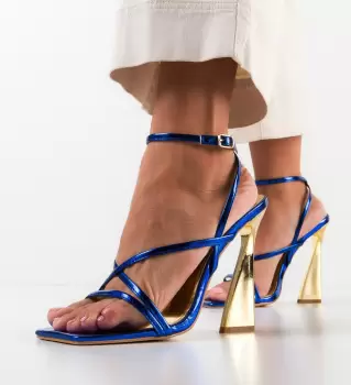 Sandale dama Lucsy Albastre imagine