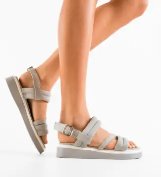 Sandale dama Lukalik Gri imagine