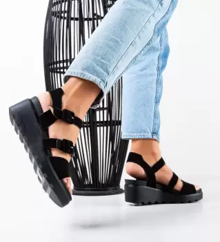 Sandale dama Lumia Negre imagine
