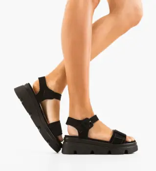 Sandale dama Maika Negre imagine