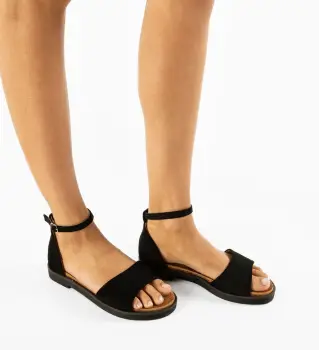 Sandale dama Manaf Negre imagine