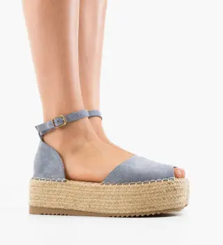 Sandale dama Mann Albastre imagine