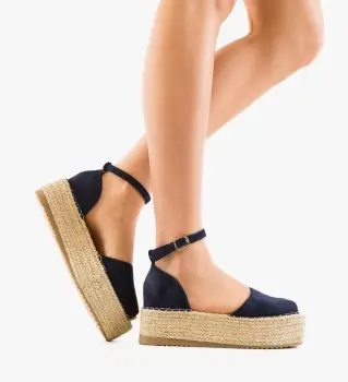 Sandale dama Mann Bleumarin imagine