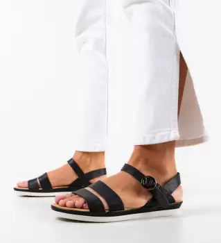 Sandale dama Manveer Negre imagine