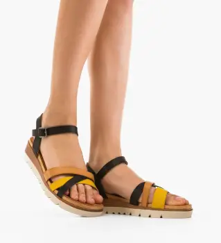 Sandale dama Marsus Negre imagine