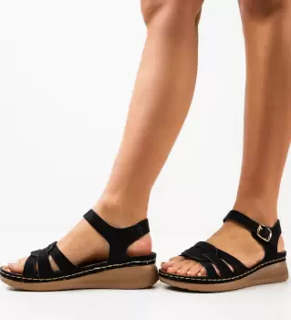 Sandale dama Mawuli Negre imagine