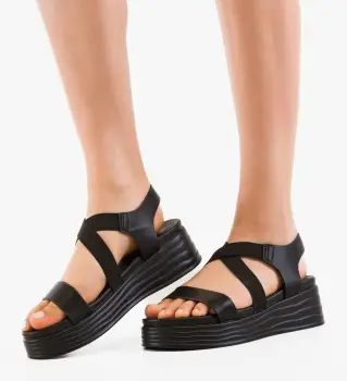 Sandale dama Melin Negre imagine