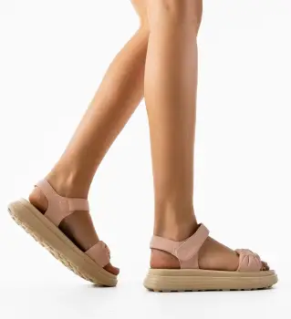 Sandale dama Minoru Roz imagine