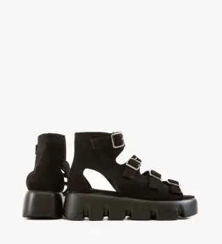 Sandale dama Mirok Negre imagine