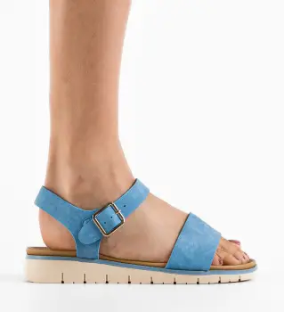 Sandale dama Monton Albastre imagine