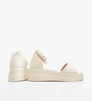 Sandale dama Myne Albe imagine