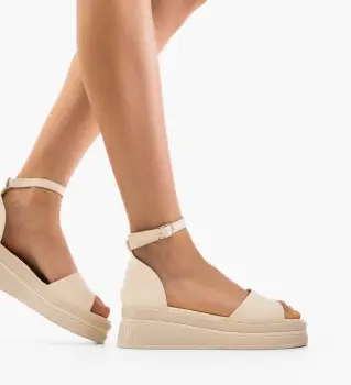 Sandale dama Myne Bej imagine