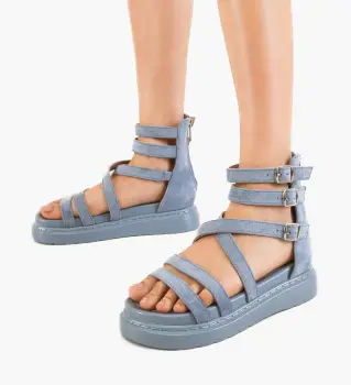 Sandale dama Nafumi Albastre imagine