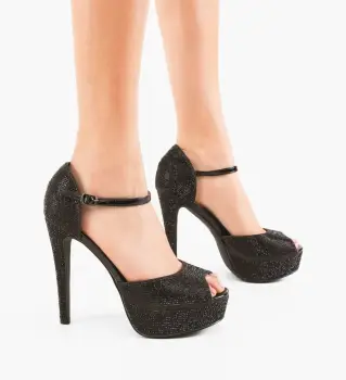 Sandale dama Nared Negre imagine