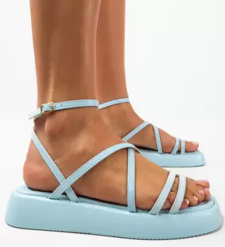 Sandale dama Nastassia Albastre imagine