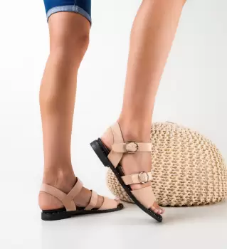 Sandale dama Nedelya Bej imagine