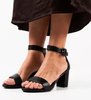 Sandale dama Neroto Negre imagine