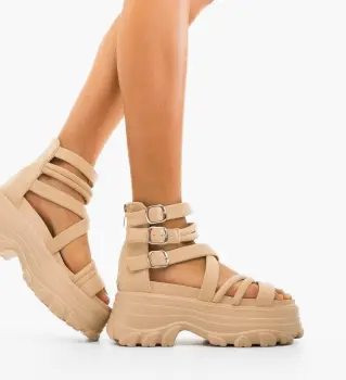 Sandale dama Neyka Bej imagine