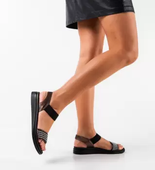 Sandale dama Noche Gri imagine