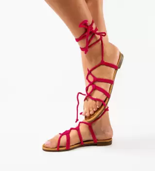 Sandale dama Noroke Fuchsia imagine