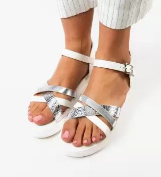 Sandale dama Nynar Albe imagine