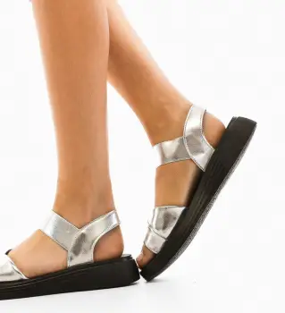 Sandale dama Nyuk Argintii imagine