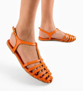 Sandale dama Obsessy Portocalii imagine