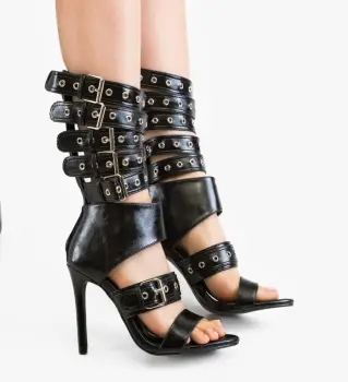 Sandale dama Ock Negre imagine