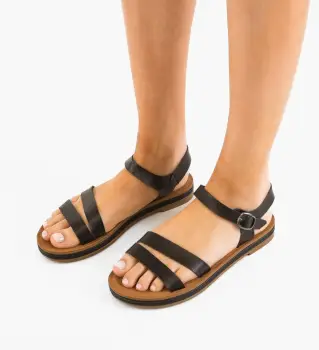 Sandale dama Ojusun Negre imagine