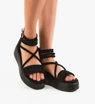 Sandale dama Okja Negre imagine