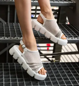 Sandale dama Oklara Albe imagine