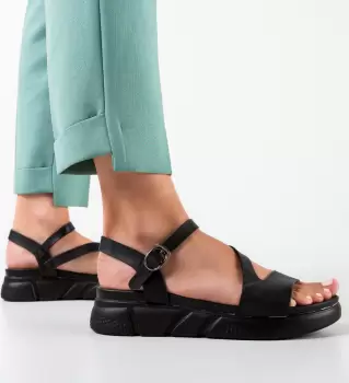 Sandale dama Opru Negre imagine