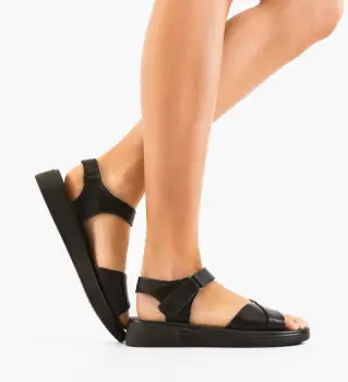 Sandale dama Ostiria Negre imagine