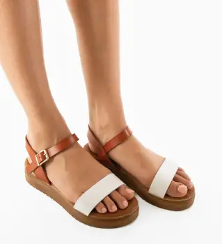 Sandale dama Patricius Albe imagine