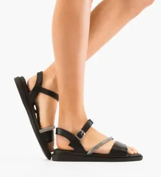 Sandale dama Patrol Negre imagine