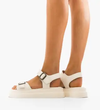 Sandale dama Pohum Albe imagine