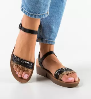 Sandale dama Polly Negre imagine