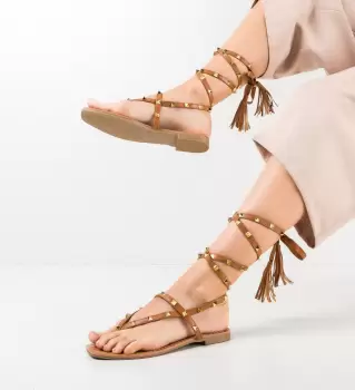 Sandale dama Precious Camel imagine