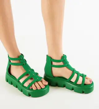 Sandale dama Rabat Verzi imagine