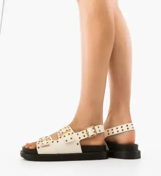 Sandale dama Rhea Albe imagine