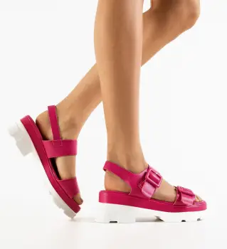 Sandale dama Robute Fuchsia imagine