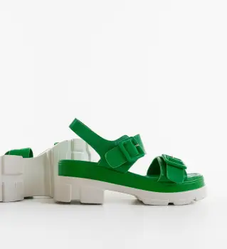 Sandale dama Robute Verzi imagine