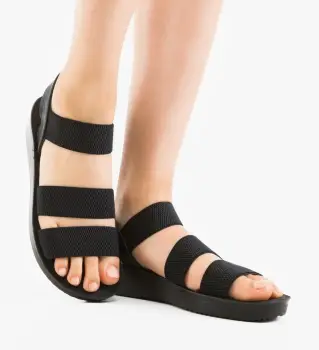 Sandale dama Roman Negre imagine