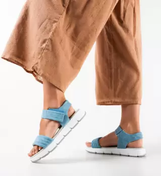 Sandale dama Ropre Albastre imagine