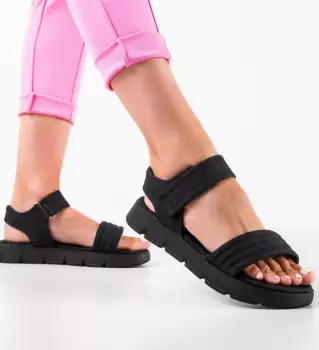 Sandale dama Ropre Negre imagine