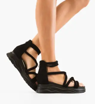 Sandale dama Sanigary Negre imagine