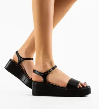Sandale dama Sefyn Negre imagine