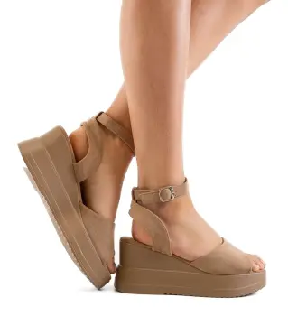 Sandale dama Soraca Khaki imagine