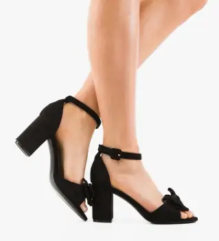 Sandale dama Suave Negre imagine