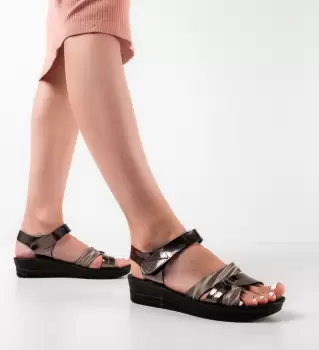 Sandale dama Telises Negri imagine